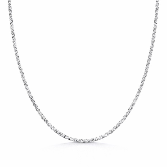 S925 Diamond Cut Rope Chain | Silver | Adjustable - Picture 1 of 5